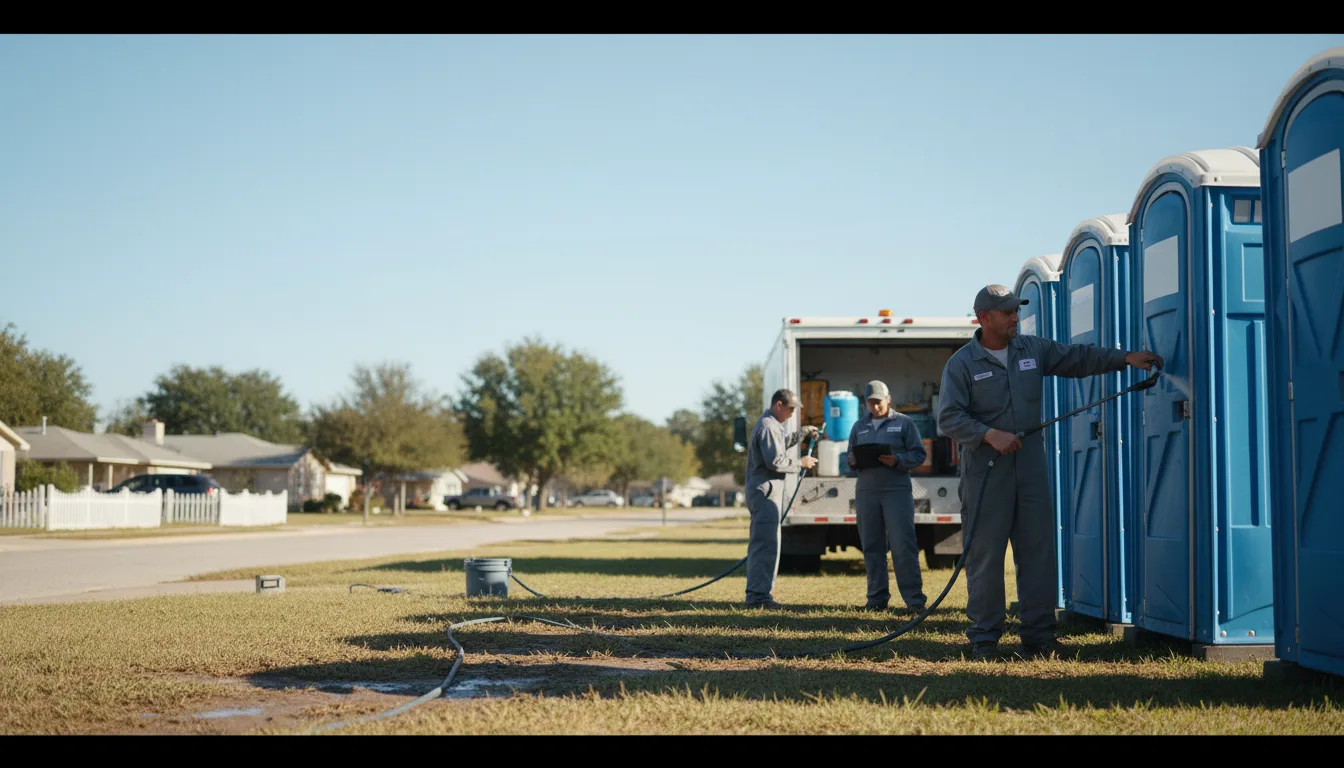 Long-Term Portable Toilet Rental in Lenexa, KS near me